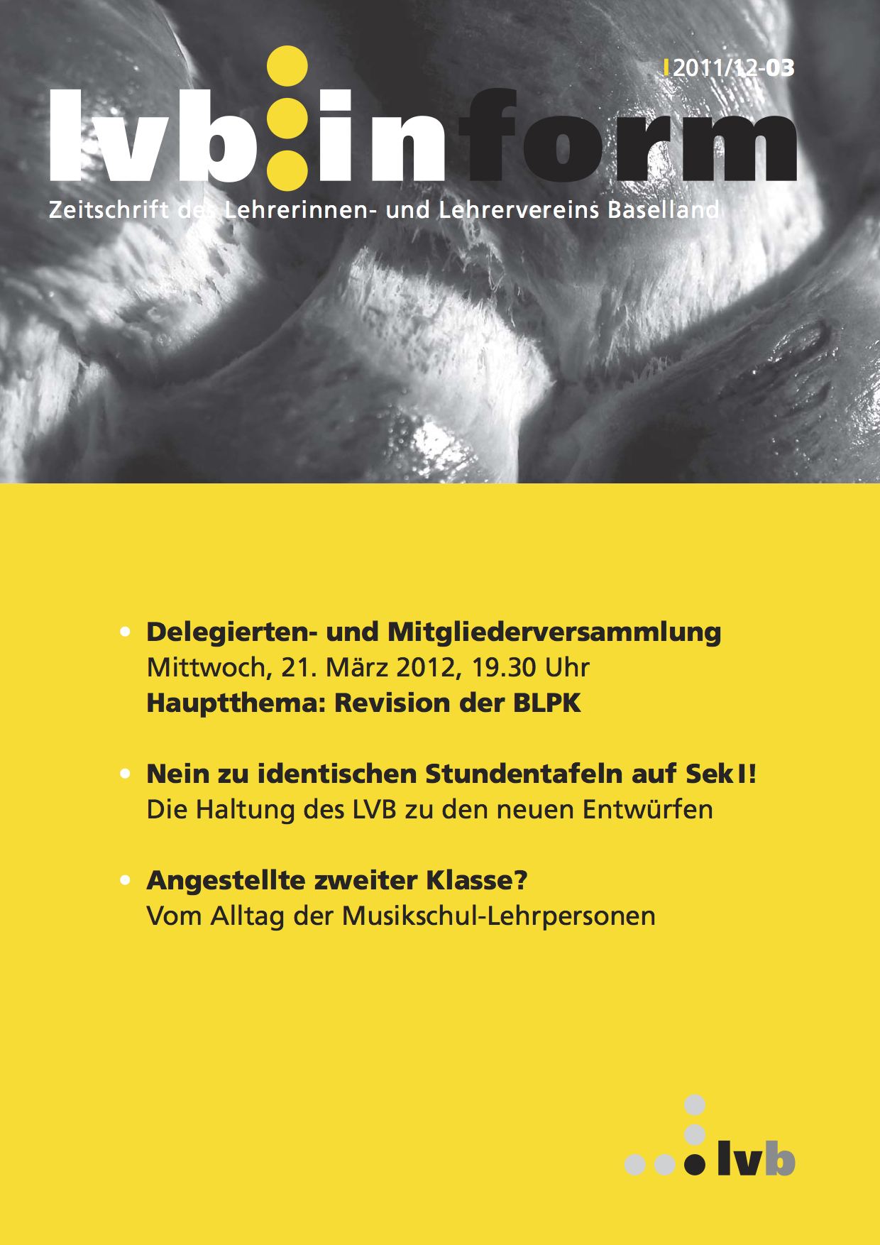 lvb.inform 2011/2012-03 Februar 2012